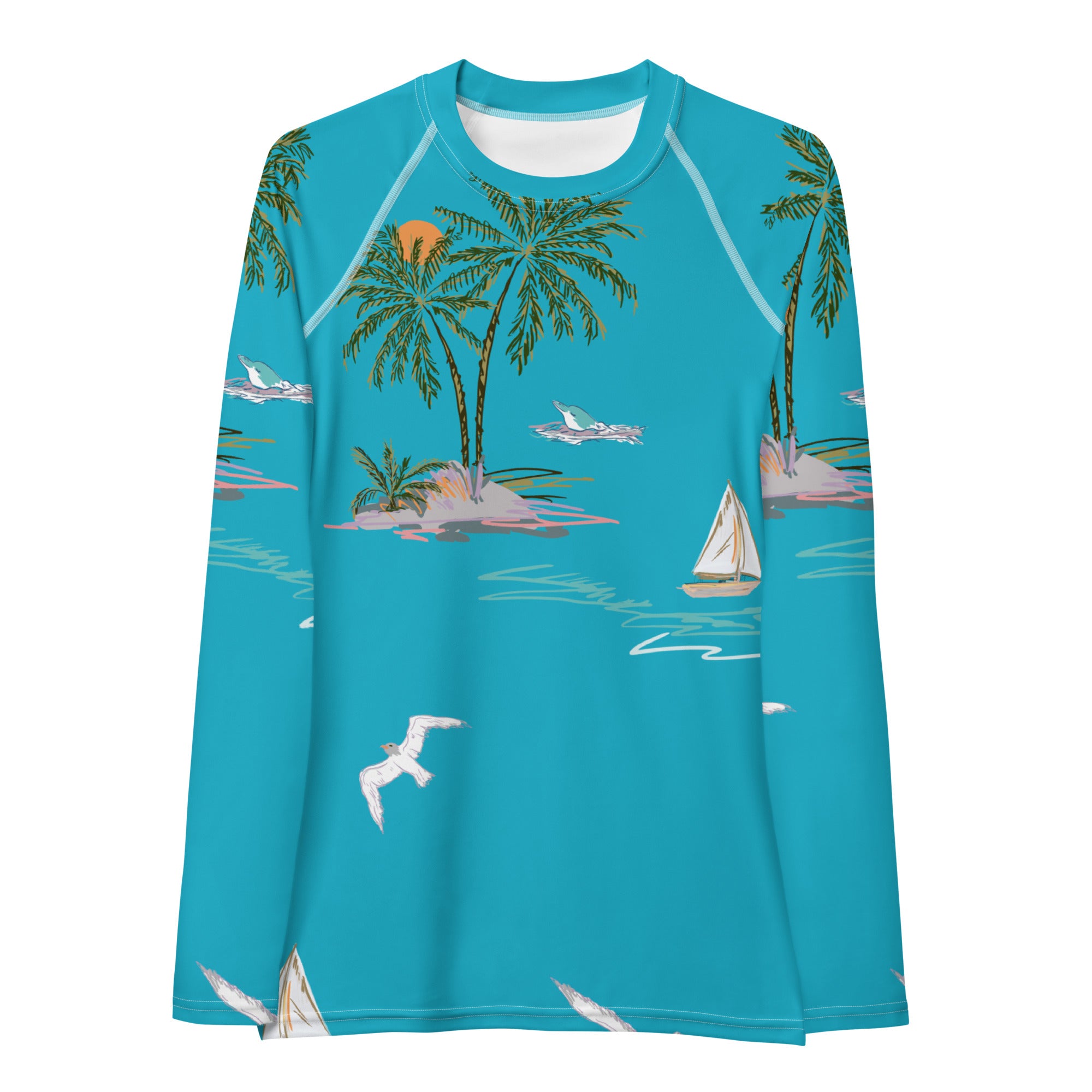 Summer Breeze Performance Rash Guard UPF 50 +